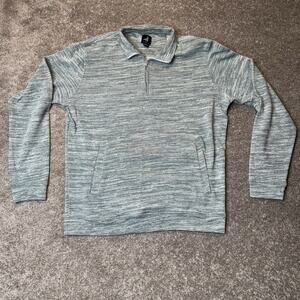 Johnnie-O Mickey Iguana Green 1/4 Zip Pullover Men’s M Surf Prep Style